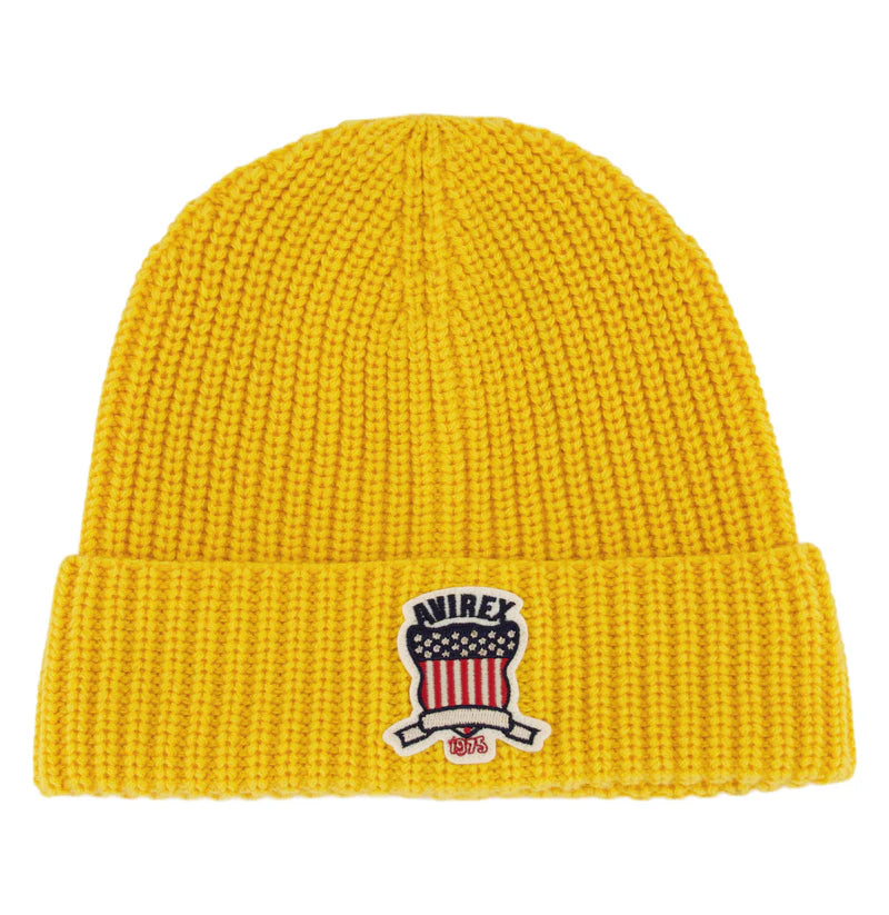 Avirex ICON BEANIE - Yellow