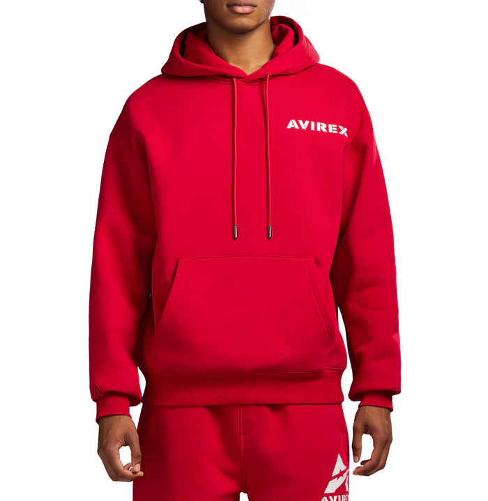 Avirex Men's Big "A" Sweat Suit - Red