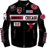 Men Pro Standard Biker Bulls Moto Jacket
