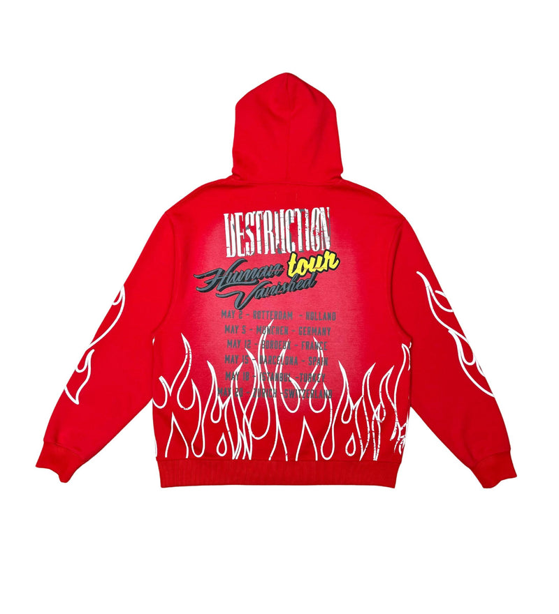 Civilized Men's Pullover Hoodie - Red