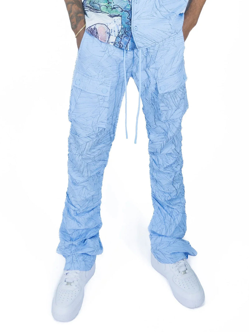 Makobi FROST ORIGINAL Monico Nylon Stacked Pants - Blue