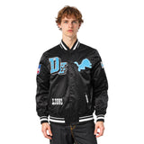 Pro Standard  NFL Detroit Lions Best Of Men's Rib Satin Jacket