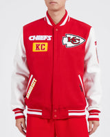 Pro Standard Kansas City Chiefs Retro Classic Varsity Full-Zip Jacket