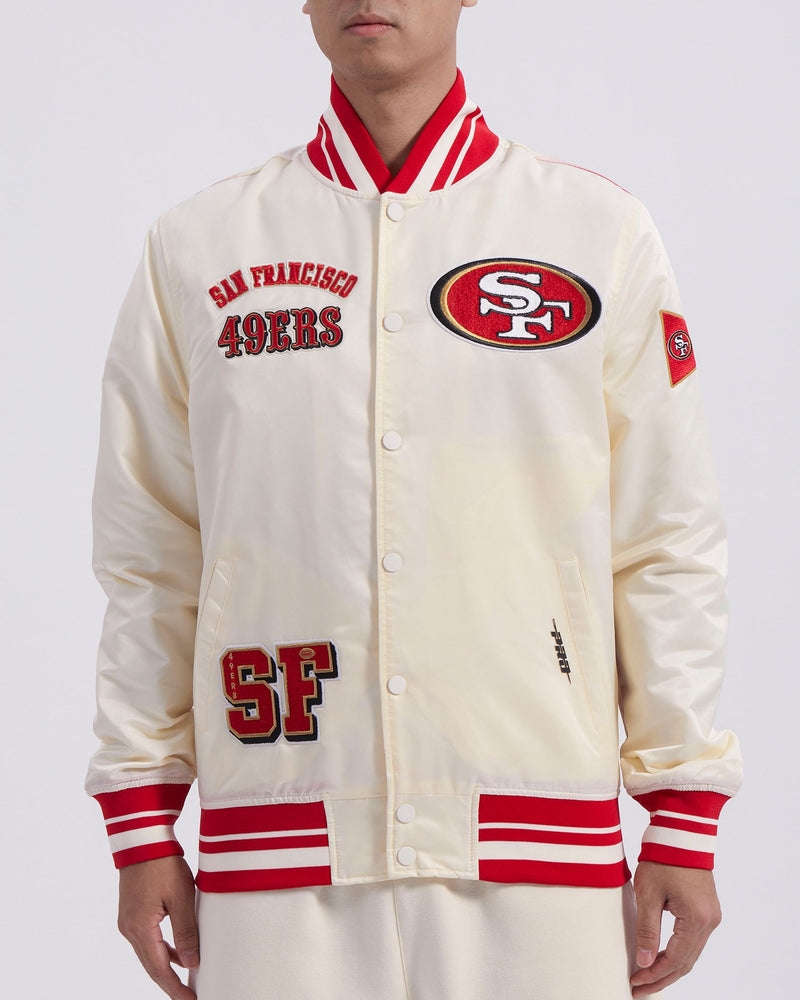 Pro Standard Men's SAN FRANCISCO 49ERS Satin Jacket