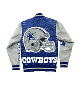 Mitchell And Ness Men's Warm Up Jacket - Cowboys