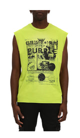 Purple Brand Scraps upper cut Shirt -  P103-TALC325