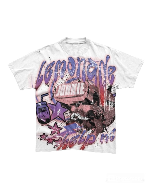 Lemonade Junkie Men's T-Shirt - White - LJ112308