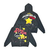 Genuine Star Men's Hoodie - Black