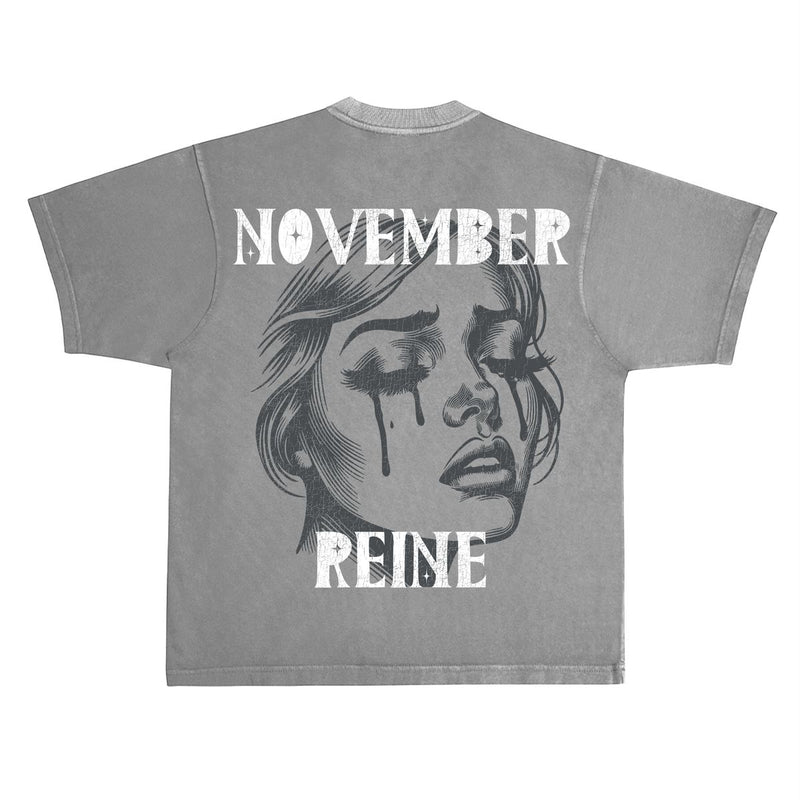 November Reine Men's Premium T-Shirt - Grey