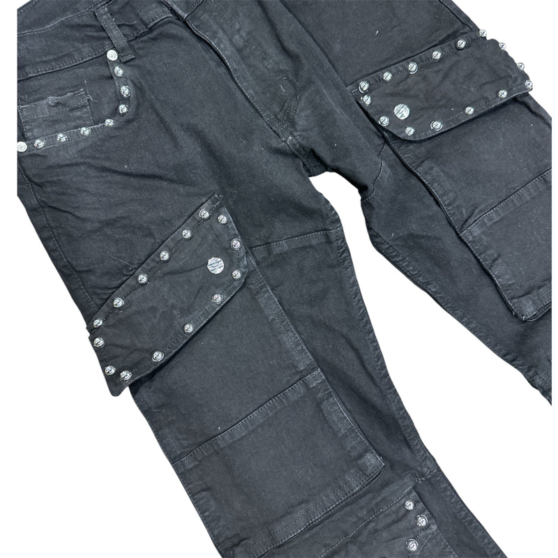 Men Forward Denim Decked Out Jeans - Black