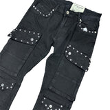 Men Forward Denim Decked Out Jeans - Black