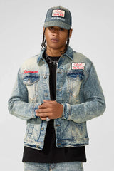Jordan Craig - Local Dealer Trucker Jacket W Rhinestones - Desert Jordan Craig