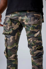 Ross Stacked - Trillest Cargo Pants (Vintage Camo)