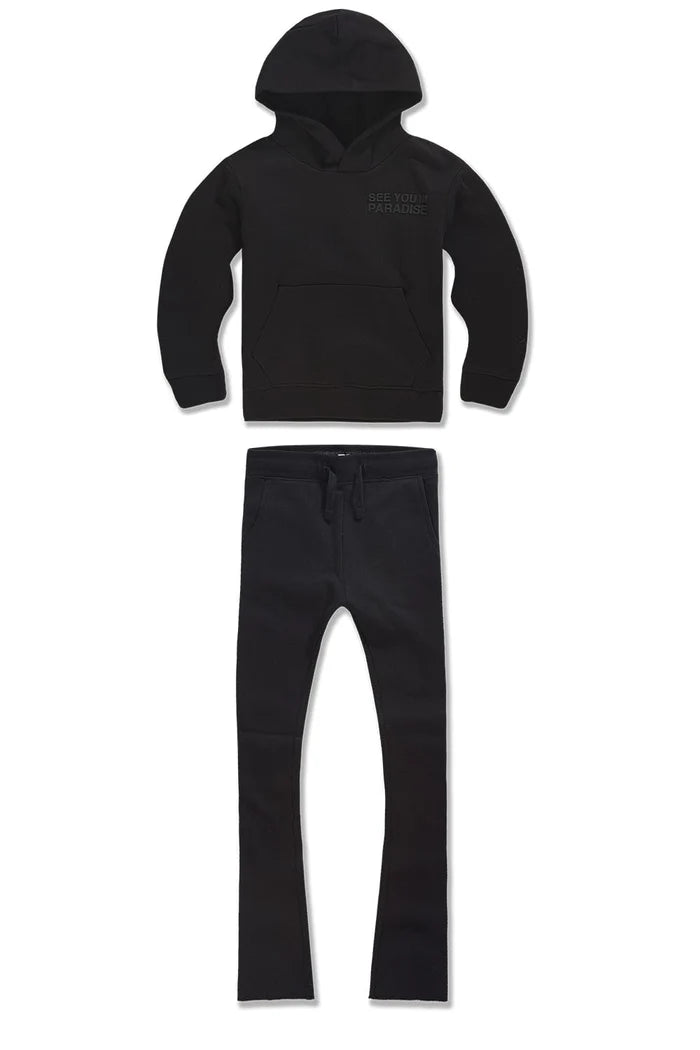 Jordan Craig Kids Hoodie Stacked Fleece Bundle (Black)