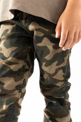Serenede Kids Element Camo Stacked Jeans