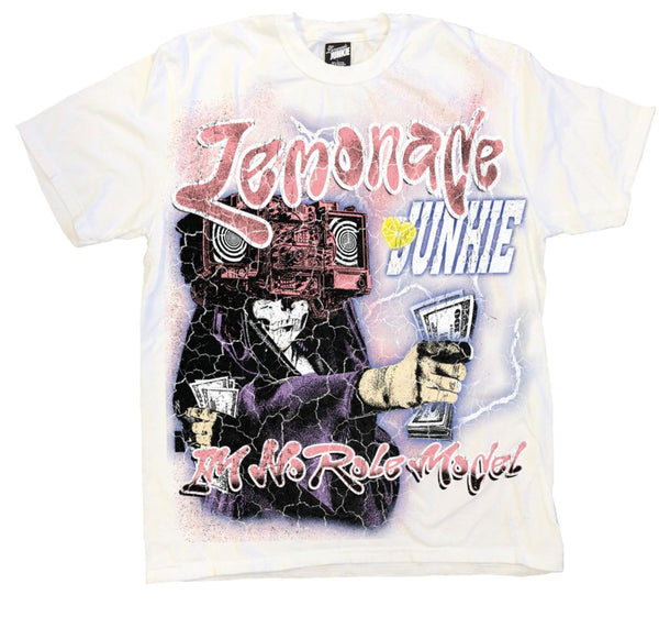 Lemonade Junkie Men's T-Shirt - White