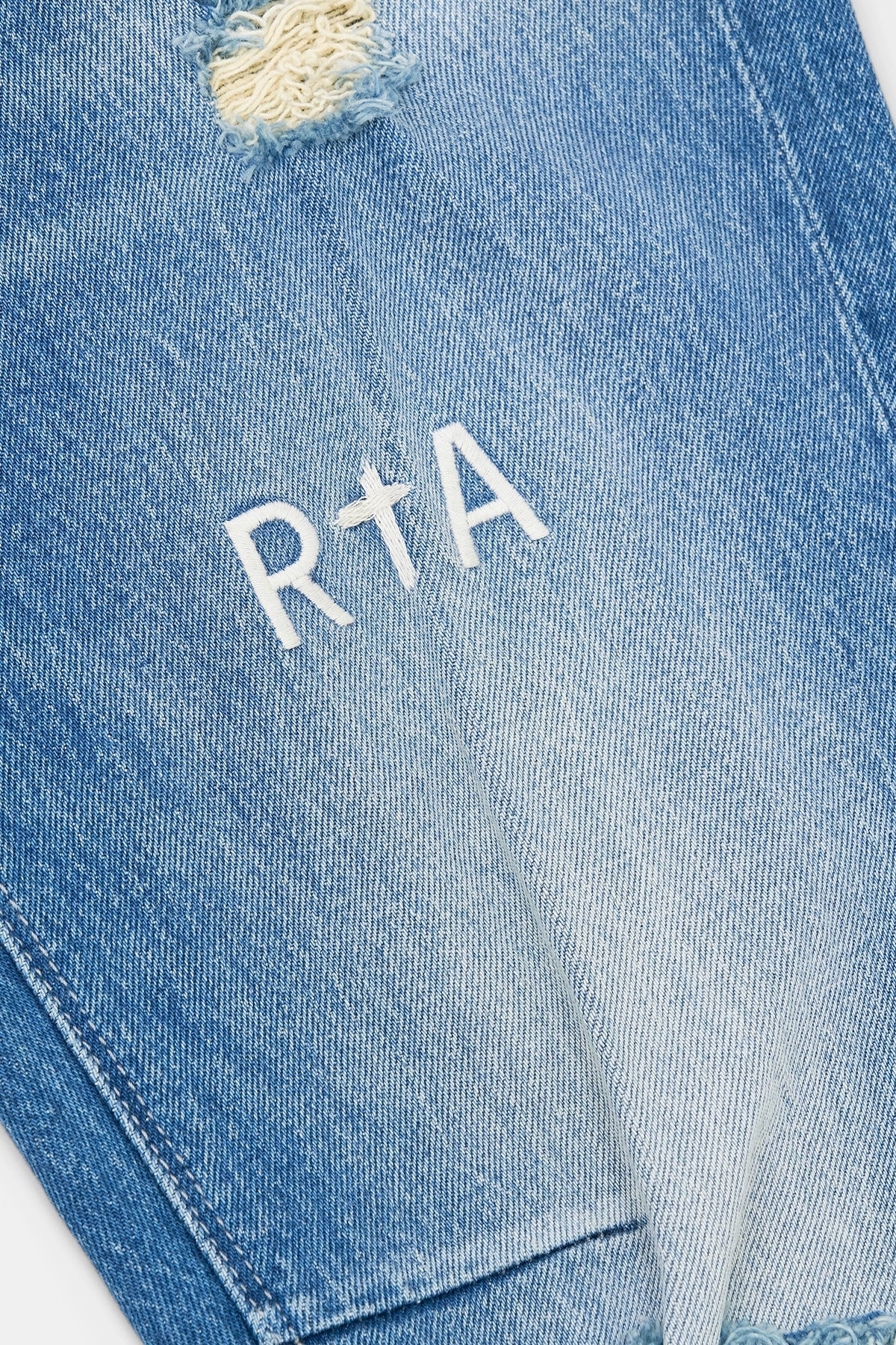 RTA CLAYTON SKINNY JEAN | RIPPED MEDIUM BLUE – Action Wear