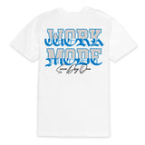 Outrank Men's Work More T-Shirt - White