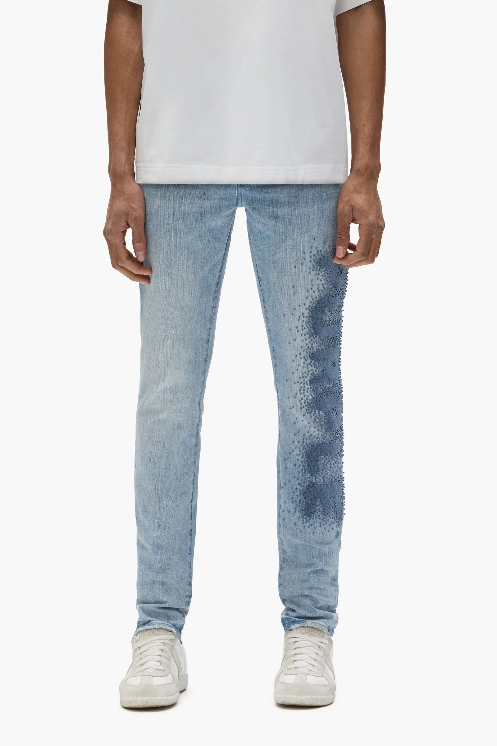 【HI FI FNK】Cose Pigment Denim Pants HI FI FNK】Cose Pigment Denim Pants