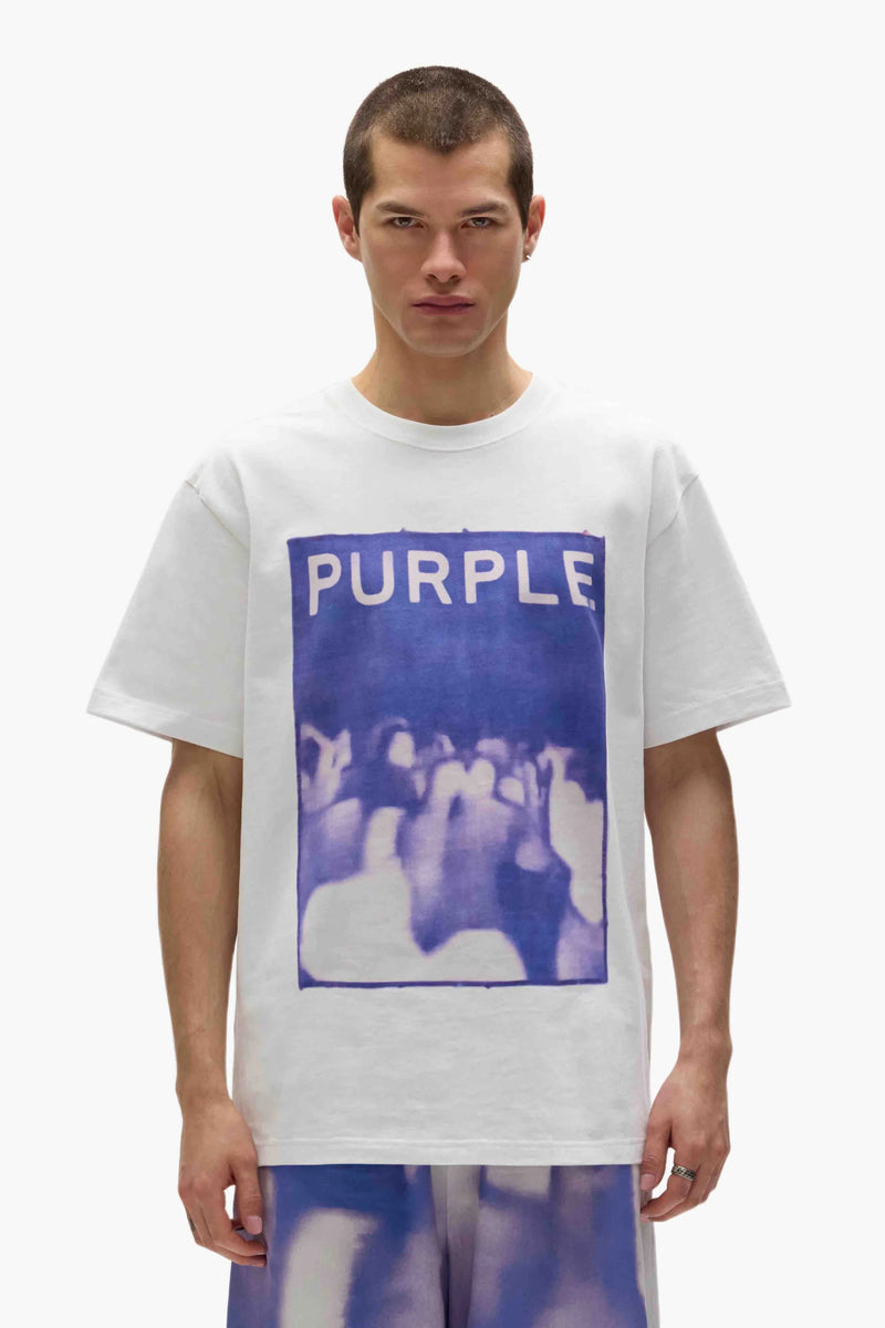 Purple Brand Scraps upper cut Shirt - P117-HBWC225