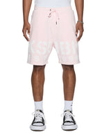 Ksubi INTRUDER EKCESS QUARTZ FADE Short Set - Pink