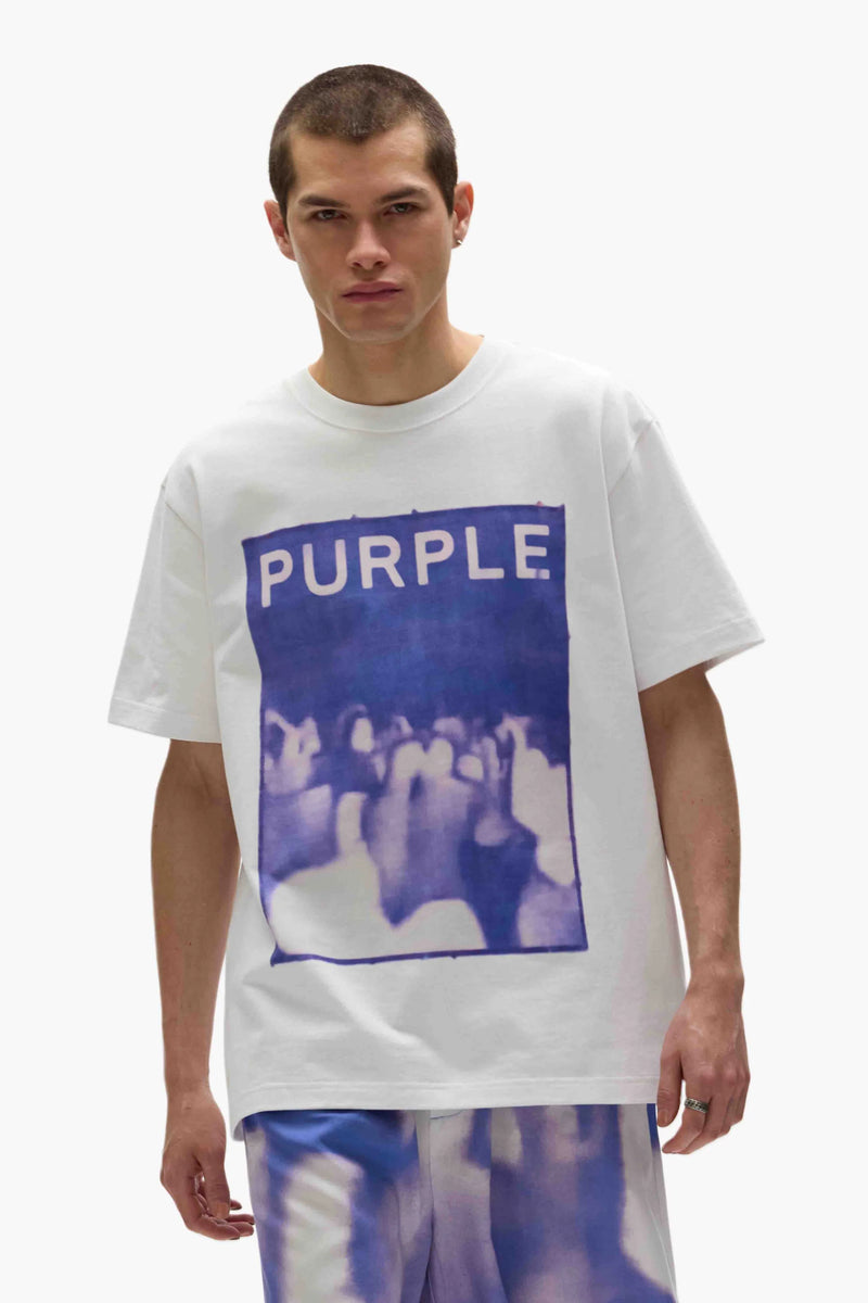 Purple Brand Scraps upper cut Shirt - P117-HBWC225