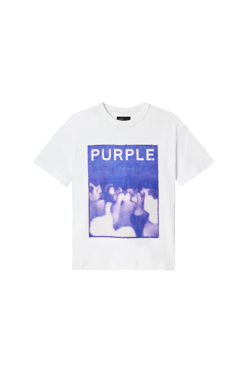Purple Brand Scraps upper cut Shirt - P117-HBWC225