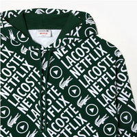 MEN'S LACOSTE X NETFLIX LOOSE FIT ORGANIC COTTON SWEATSHIRT MEN'S LACOSTE X NETFLIX LOOSE FIT ORGANIC COTTON SWEATSHIRT