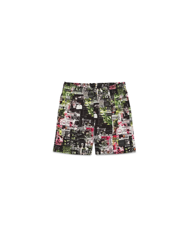 purple Brand The News All Around Shorts -  P504-PNBB324