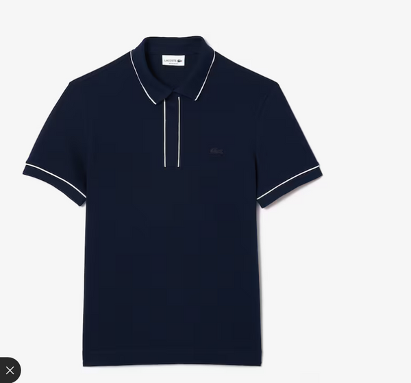 トップス Mens Lacoste L!ve PH4484 Polo Men's Lacoste L!VE Heritage Relaxed Fit Piqué And Bouclé