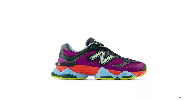 New Balance 9060 Purple Red Unisex Shoe