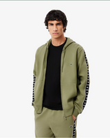 Lacoste Men's Stripe Sweat Suit - Green