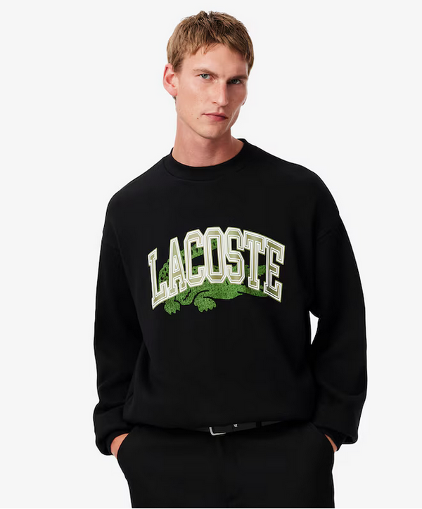 Lcoste Men's Loose Fit Fleece Sweatshirt