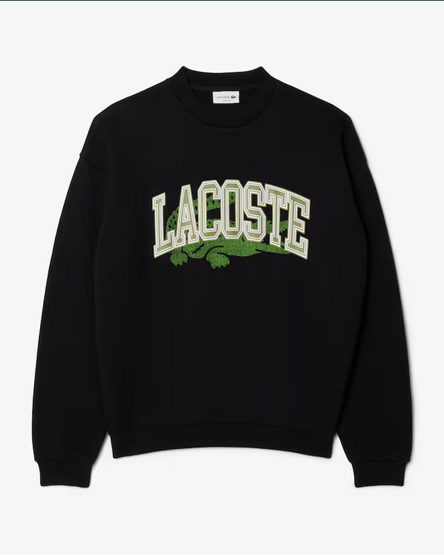 Lcoste Men's Loose Fit Fleece Sweatshirt