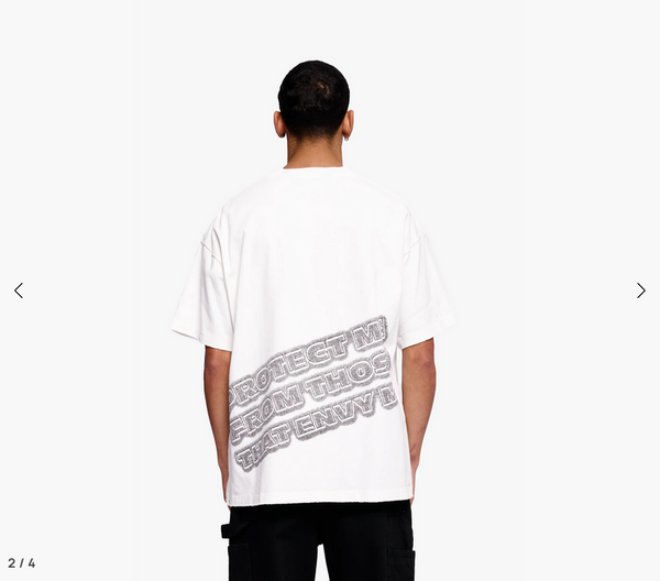 Valabasas Fake Smiles Tee White