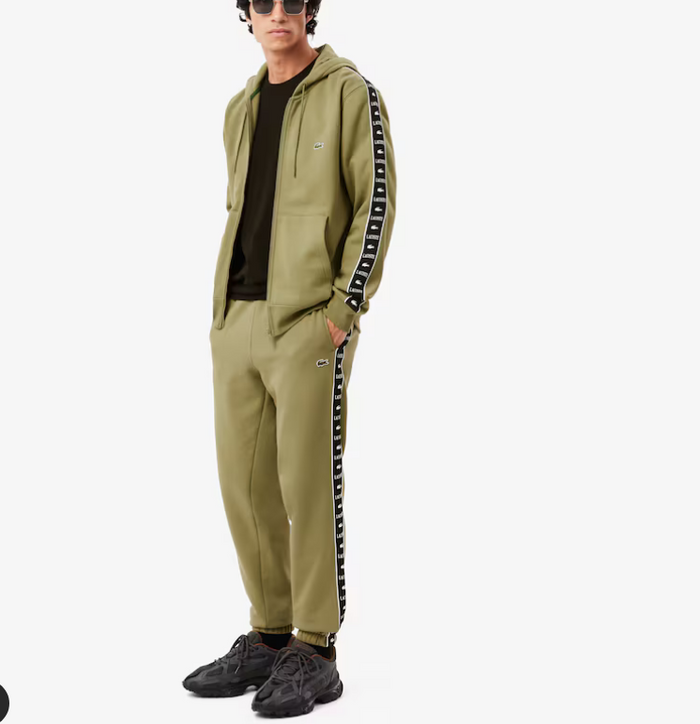Lacoste Men's Logo Stripe Sweat Suit SH7457 BMY – Action Wear