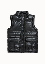 See You In Paradise The Wild One Puffer Vest (Black)