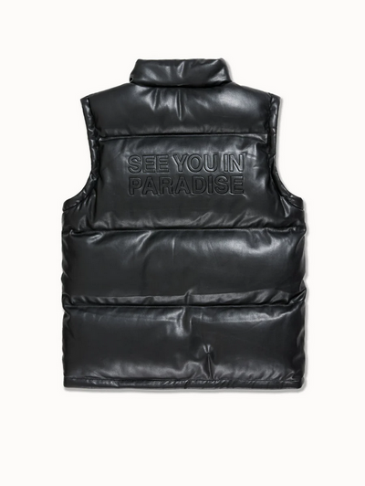 See You In Paradise The Wild One Puffer Vest (Black) – Action Wear See You In Paradise The Wild One Puffer Vest (Black) – Action Wear