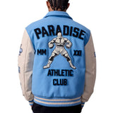 Jordan Craig - Paradise Team Men Varsity Jacket - Sky Blue