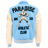 Jordan Craig - Paradise Team Men Varsity Jacket - Sky Blue