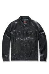 Jordan Craig Thriller Trucker Jacket (Black)