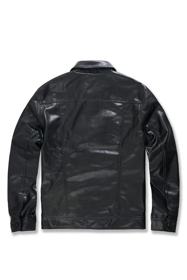 Jordan Craig Thriller Trucker Jacket (Black)