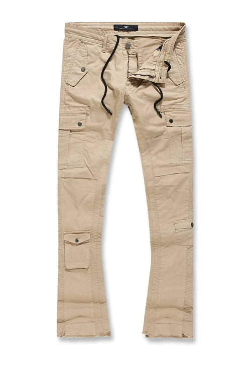 Jordan Criag Flare Stacked Cargo Pants - JTF216