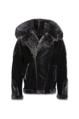 Jordan craig El Jefe Shearling Moto Jacket (Black)