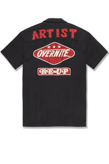 Jordan Craig The Re-Up Mechanic Shirt - Black