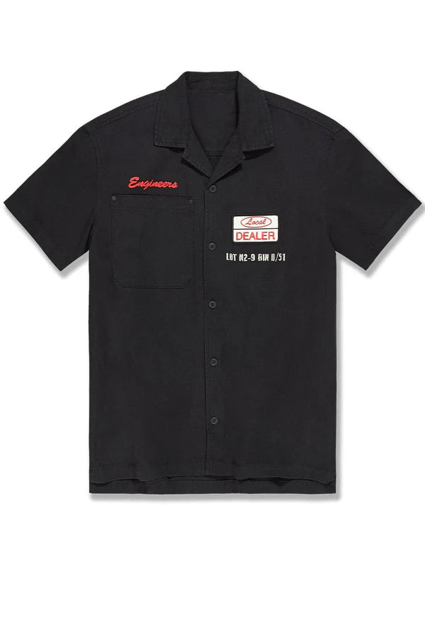 Jordan Craig The Re-Up Mechanic Shirt - Black