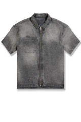 Jordan Craig Radiant Denim Zip Up Shirt