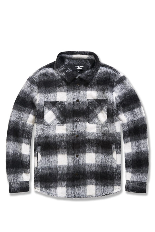 Jordan Craig See You In Paradise Flannel Shacket (Black)