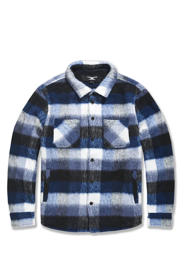 Jordan Craig See You In Paradise Flannel Shacket (Blue)