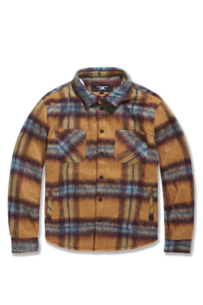 Jordan Craig See You In Paradise Flannel Shacket (Wheat)